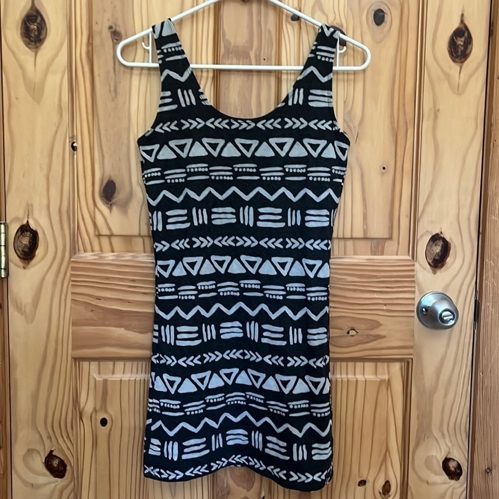 Billabong Aztec Bodycon Dress - Picture 2 of 8